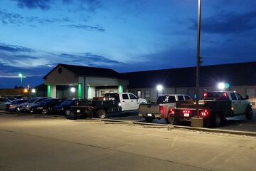 Front of property - evening/night