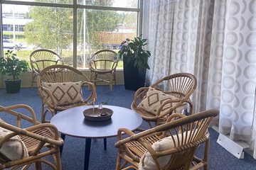 Lobby sitting area