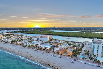 Front of property - evening/night