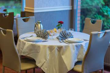 Breakfast area