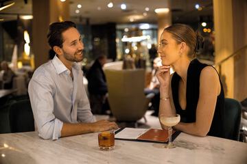 Couples dining