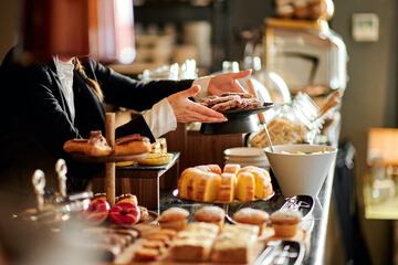 Breakfast buffet