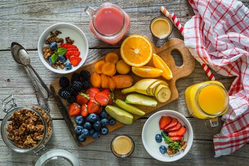 Breakfast area