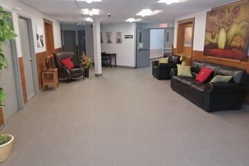 Lobby sitting area