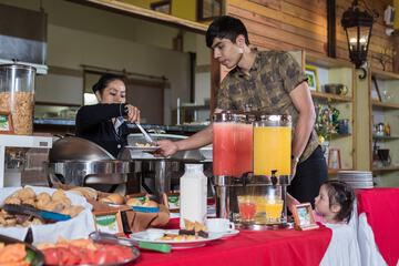 Breakfast area