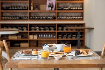 Breakfast area
