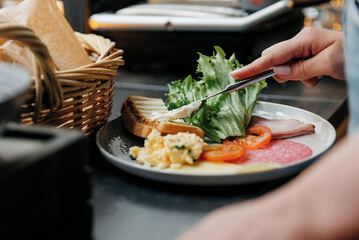 Breakfast buffet