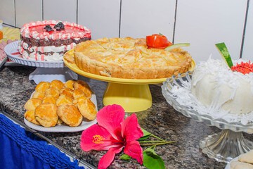 Breakfast buffet