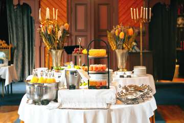 Breakfast buffet