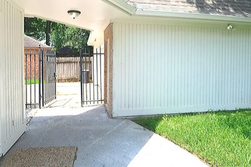 outside