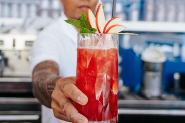 Poolside bar