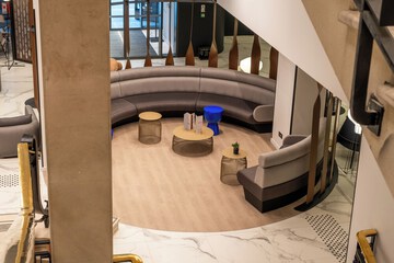 Lobby sitting area