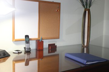 In-room business center