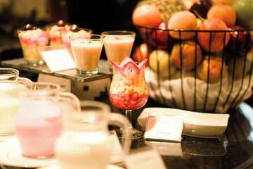 Breakfast buffet