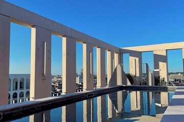 Rooftop pool