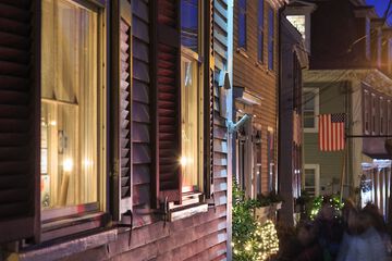 Front of property - evening/night