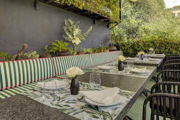 Breakfast area