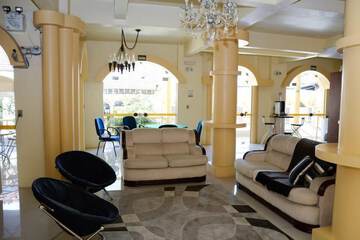 Lobby sitting area
