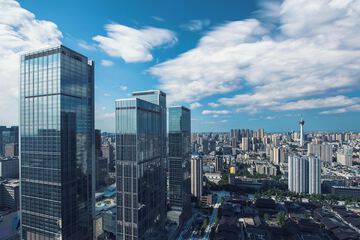 City view from property