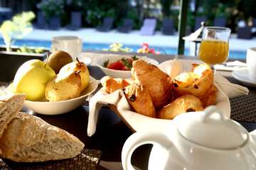 Breakfast area