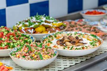 Breakfast buffet