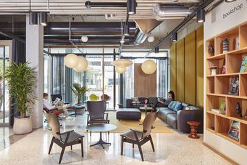 Lobby sitting area