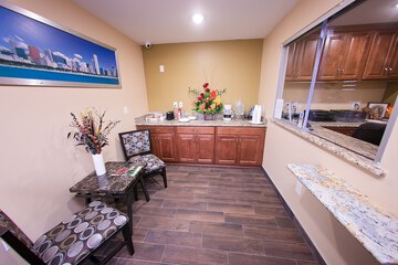 Breakfast area