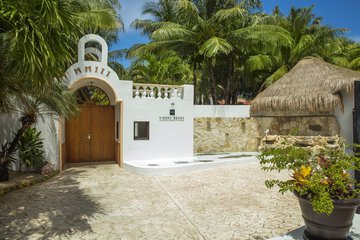 Interior entrance