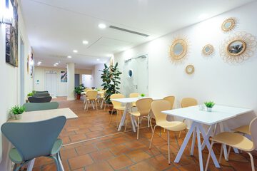 Breakfast area