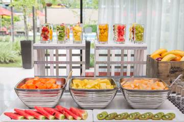 Breakfast area