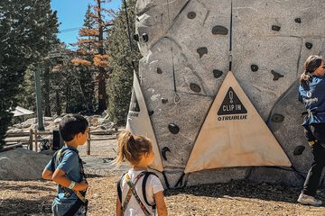 Outdoor rock climbing