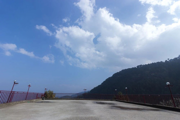 outside