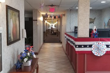 Interior entrance
