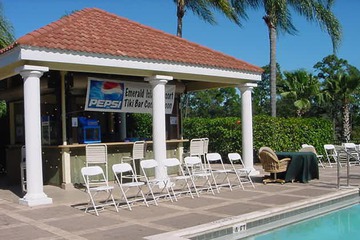 Poolside bar