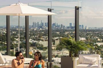 Rooftop pool