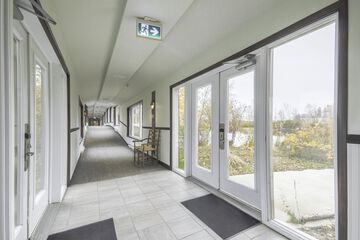 Interior entrance