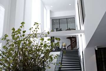 Interior entrance