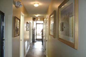 Interior entrance
