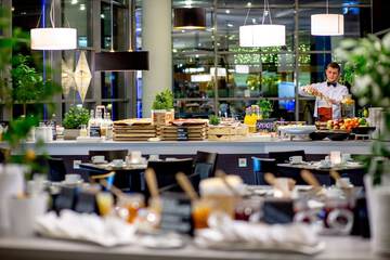 Breakfast area