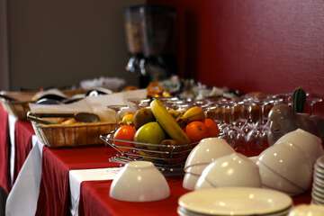 Breakfast area