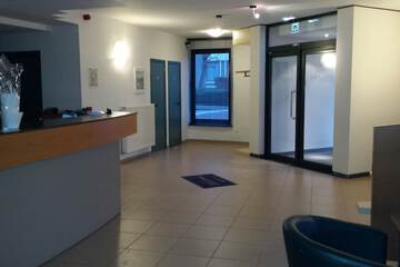 Interior entrance