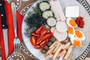 Breakfast meal