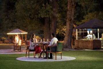 Couples dining