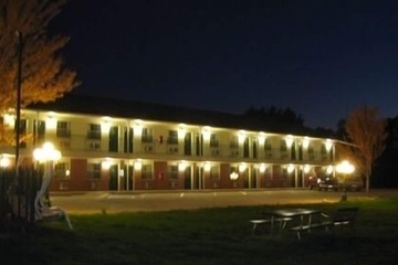 Front of property - evening/night