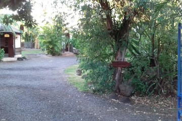 outside
