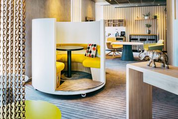 Lobby sitting area