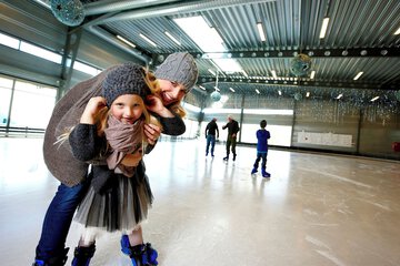 Ice skating