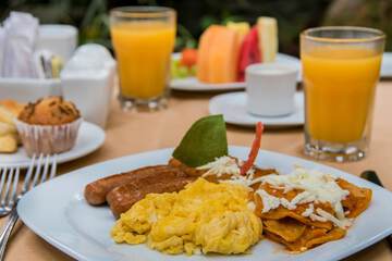 Breakfast area