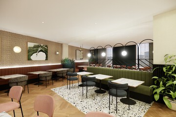 Breakfast area