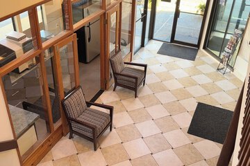 Interior entrance